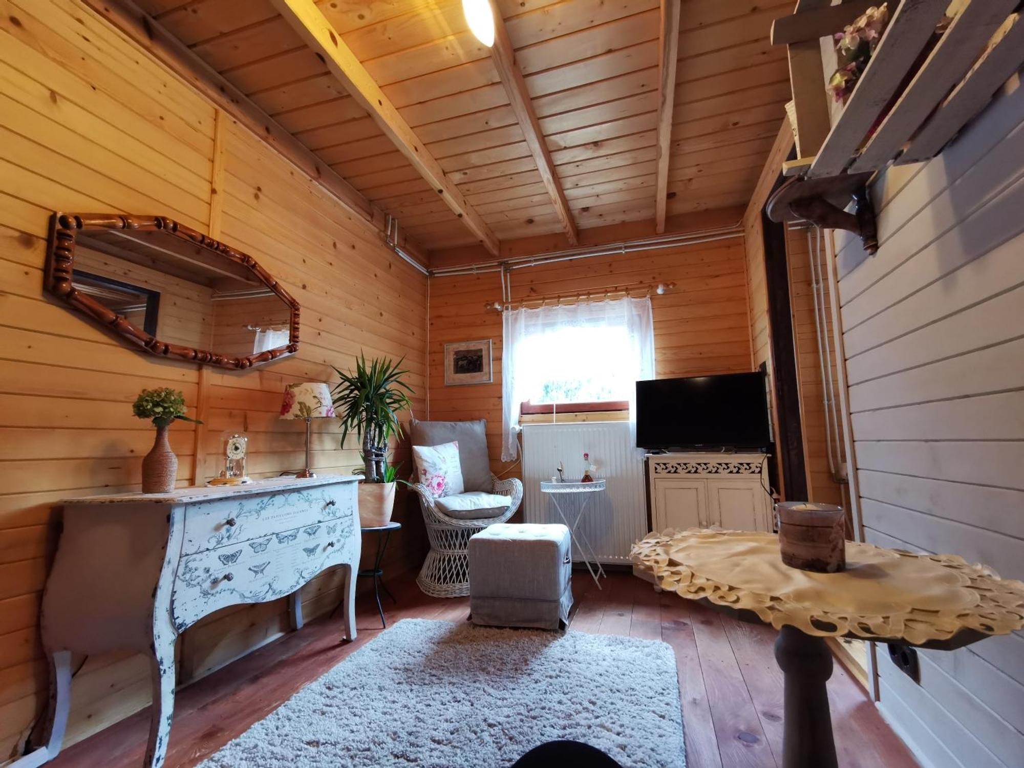 Ferienhaus Mit Mediterraner Terrasse Müllrose Cameră foto